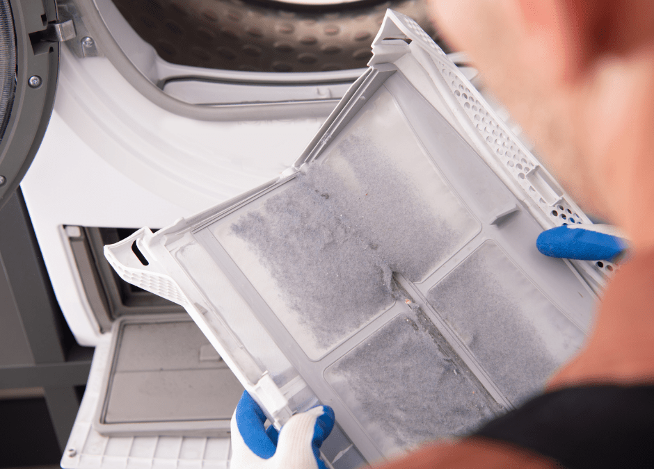 ¿Cómo desatascar el desagüe de la lavadora?